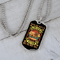 Dogs Better Than Human Necklace Stainless Steel or 18k Gold Dog Tag 24" Chain-Express Your Love Gifts
