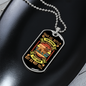 Dogs Better Than Human Necklace Stainless Steel or 18k Gold Dog Tag 24" Chain-Express Your Love Gifts