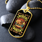 Dogs Better Than Human Necklace Stainless Steel or 18k Gold Dog Tag 24" Chain-Express Your Love Gifts