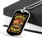 Dogs Better Than Human Necklace Stainless Steel or 18k Gold Dog Tag 24" Chain-Express Your Love Gifts
