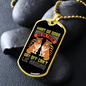 Dogs Can't Lie Necklace Stainless Steel or 18k Gold Dog Tag 24" Chain-Express Your Love Gifts