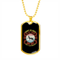 Dogs Can't Lie Siberian Necklace Stainless Steel or 18k Gold Dog Tag 24" Chain-Express Your Love Gifts