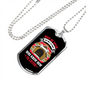 Dogs Do Speak Dog House Necklace Stainless Steel or 18k Gold Dog Tag 24" Chain-Express Your Love Gifts