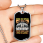 Dogs Do Speak Necklace Stainless Steel or 18k Gold Dog Tag 24" Chain-Express Your Love Gifts
