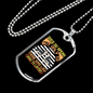 Dogs Do Speak Necklace Stainless Steel or 18k Gold Dog Tag 24" Chain-Express Your Love Gifts
