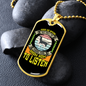 Dogs Do Speak Siberian Yellow Necklace Stainless Steel or 18k Gold Dog Tag 24" Chain-Express Your Love Gifts