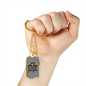 Dogs Favorite People Necklace Stainless Steel or 18k Gold Dog Tag 24" Chain-Express Your Love Gifts