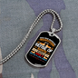 Dogs Have Boundless Necklace Stainless Steel or 18k Gold Dog Tag 24" Chain-Express Your Love Gifts