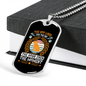 Dogs Live For The Day Necklace Stainless Steel or 18k Gold Dog Tag 24" Chain-Express Your Love Gifts