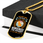 Dogs Live For The Day Necklace Stainless Steel or 18k Gold Dog Tag 24" Chain-Express Your Love Gifts