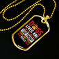 Dogs Lives Are Short Dog Prints Necklace Stainless Steel or 18k Gold Dog Tag 24" Chain-Express Your Love Gifts