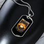 Dogs Lives Are Too Short Necklace Stainless Steel or 18k Gold Dog Tag 24" Chain-Express Your Love Gifts