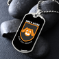 Dogs Lives Are Too Short Necklace Stainless Steel or 18k Gold Dog Tag 24" Chain-Express Your Love Gifts