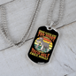 Dogs Lives Necklace Stainless Steel or 18k Gold Dog Tag 24" Chain-Express Your Love Gifts