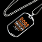 Dogs Lives Short Necklace Stainless Steel or 18k Gold Dog Tag 24" Chain-Express Your Love Gifts