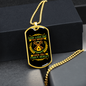 Dogs Lives Windmill Necklace Stainless Steel or 18k Gold Dog Tag 24" Chain-Express Your Love Gifts