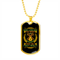 Dogs Lives Windmill Necklace Stainless Steel or 18k Gold Dog Tag 24" Chain-Express Your Love Gifts