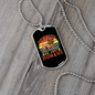 Dogs Never Bite Colors Necklace Stainless Steel or 18k Gold Dog Tag 24" Chain-Express Your Love Gifts
