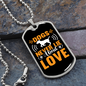 Dogs Never Lie About Love Necklace Stainless Steel or 18k Gold Dog Tag 24" Chain-Express Your Love Gifts