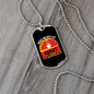 Dogs Never Lie Necklace Stainless Steel or 18k Gold Dog Tag 24" Chain-Express Your Love Gifts