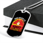 Dogs Never Lie Necklace Stainless Steel or 18k Gold Dog Tag 24" Chain-Express Your Love Gifts