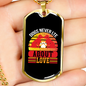 Dogs Never Lie Necklace Stainless Steel or 18k Gold Dog Tag 24" Chain-Express Your Love Gifts