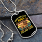 Dogs Not Our Life Bulldog Necklace Stainless Steel or 18k Gold Dog Tag 24" Chain-Express Your Love Gifts