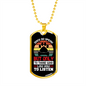 Dogs Speak Paw Necklace Stainless Steel or 18k Gold Dog Tag 24" Chain-Express Your Love Gifts