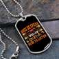 Dogs Speaks Yellow Necklace Stainless Steel or 18k Gold Dog Tag 24" Chain-Express Your Love Gifts