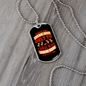 Dogs Speaks Yellow Red Necklace Stainless Steel or 18k Gold Dog Tag 24" Chain-Express Your Love Gifts