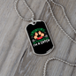 Dogs Thinks I'm a Catch Necklace Stainless Steel or 18k Gold Dog Tag 24" Chain-Express Your Love Gifts