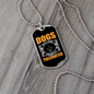 Dogs Welcome People Tolerated Necklace Stainless Steel or 18k Gold Dog Tag 24" Chain-Express Your Love Gifts