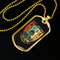 Don'T Just Own A Ride Biker Necklace Stainless Steel or 18k Gold Dog Tag 24"-Express Your Love Gifts