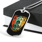 Don'T Just Own A Ride Biker Necklace Stainless Steel or 18k Gold Dog Tag 24"-Express Your Love Gifts