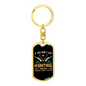 Don'T Like Hunter'S Keychain Gift Stainless Steel or 18k Gold Dog Tag Keyring-Express Your Love Gifts