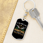 Don'T Like Hunter'S Keychain Gift Stainless Steel or 18k Gold Dog Tag Keyring-Express Your Love Gifts