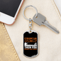 Don'T Like Me & Hunter'S Keychain Gift Stainless Steel or 18k Gold Dog Tag Keyring-Express Your Love Gifts