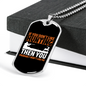 Don'T Like Me & Hunting Necklace Stainless Steel or 18k Gold Dog Tag 24" Chain-Express Your Love Gifts