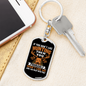 Don'T Like Me Hunter'S Keychain Gift Stainless Steel or 18k Gold Dog Tag Keyring-Express Your Love Gifts
