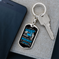 Don'T Mind Hardwork Swivel Trucker Keychain Dog Tag Stainless Steel or 18k Gold-Express Your Love Gifts