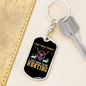 Don'T Need Theraphy Hunter'S Keychain Gift Stainless Steel or 18k Gold Dog Tag Keyring-Express Your Love Gifts