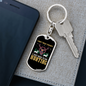 Don'T Need Theraphy Hunter'S Keychain Gift Stainless Steel or 18k Gold Dog Tag Keyring-Express Your Love Gifts