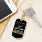 Don'T Need Theraphy Hunter'S Keychain Gift Stainless Steel or 18k Gold Dog Tag Keyring-Express Your Love Gifts