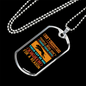 Don't Understand People Yellow Necklace Stainless Steel or 18k Gold Dog Tag 24" Chain-Express Your Love Gifts