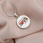 Done in Love Corinthians 16:14 Circle Necklace Stainless Steel or 18k Gold 18-22-Express Your Love Gifts