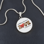 Done in Love Corinthians 16:14 Circle Necklace Stainless Steel or 18k Gold 18-22-Express Your Love Gifts