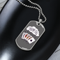 Dream Big Gambler Necklace Stainless Steel or 18k Gold Dog Tag 24-Express Your Love Gifts