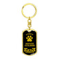 Drentsche Patrijshond Keychain Stainless Steel or 18k Gold-Express Your Love Gifts