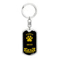 Drever Keychain Stainless Steel or 18k Gold-Express Your Love Gifts