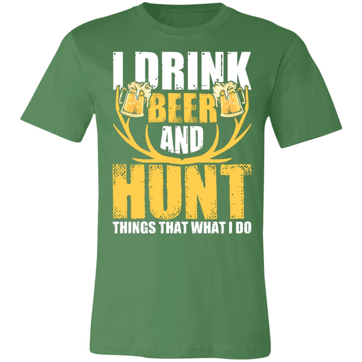 Drink Beer & Hunt Hunter Gift T-Shirt-Express Your Love Gifts